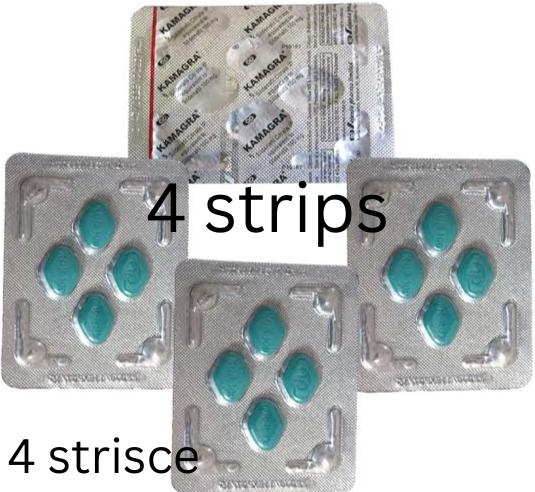 4 strips Kamagra 100mg Tablets 4 strips - Image 1